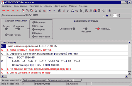 Библиотека операций